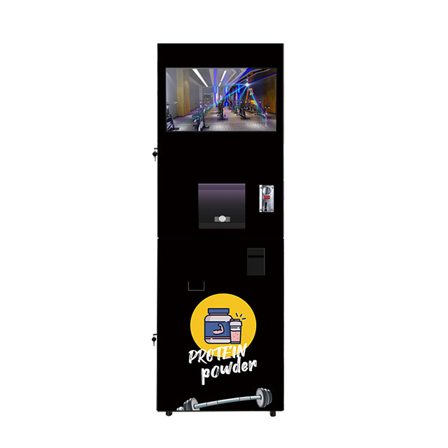 Outdoor Vending Machine Automatically Instant Coin Coffee Machine / Wifi Vending Machine 5 Tall Canisters (4L) for Coffee Powder