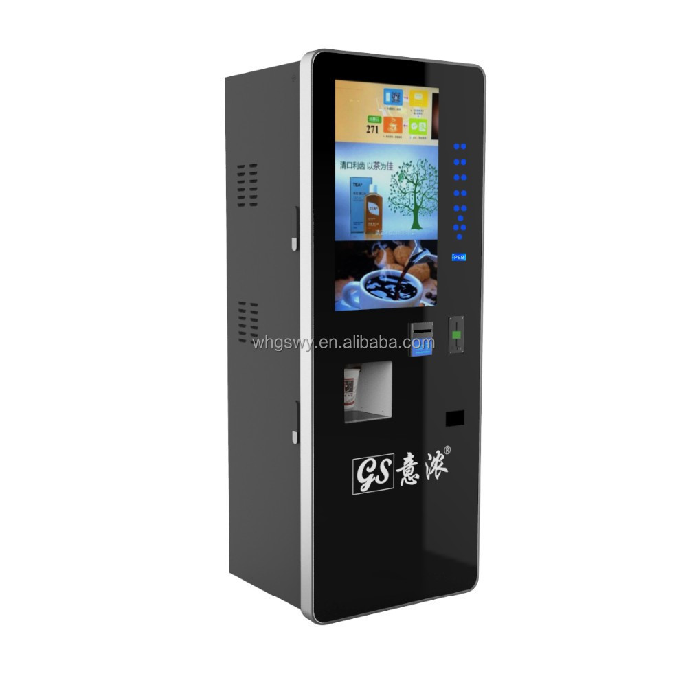 Protein shake whey protein energy drink big standing coffee vending machine