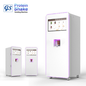 Outdoor Custom Touch Screen Milkshake Gym Cold Mixed Drink Coffee Protein Shake Vending Machine