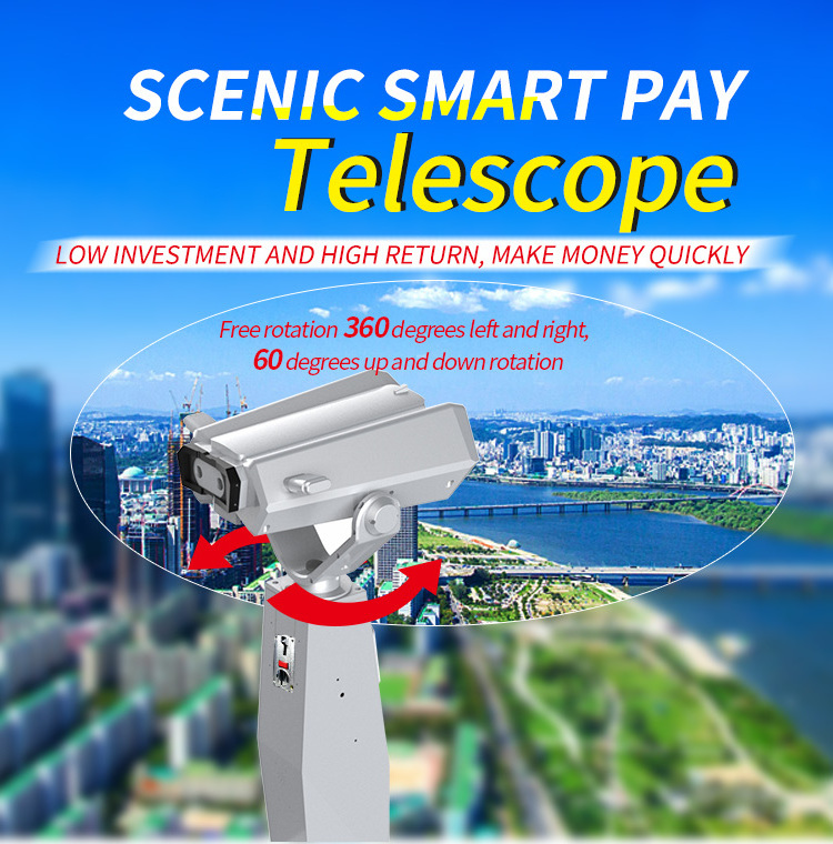 High Definition Telescope Binoculars Large Telescope Professional Outdoor Coin Operated Scenery Telescope