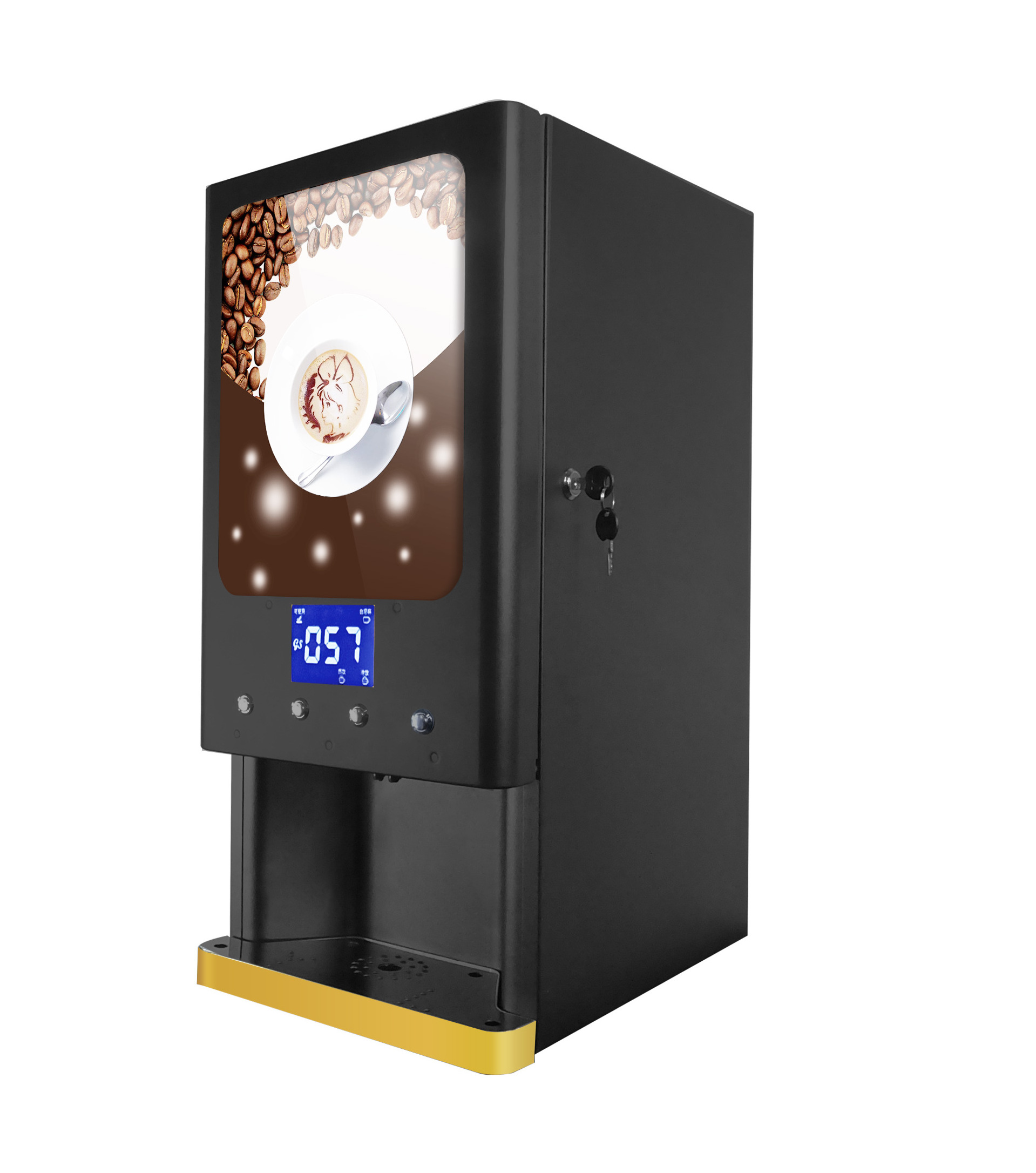 Hotel coffee hot chocolate vending machine GBD203 china coffee automatic vending machine