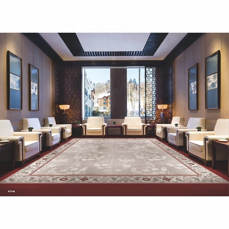 Haima Carpet Broadloom Cut Pile Hotel Room Printed Carpet