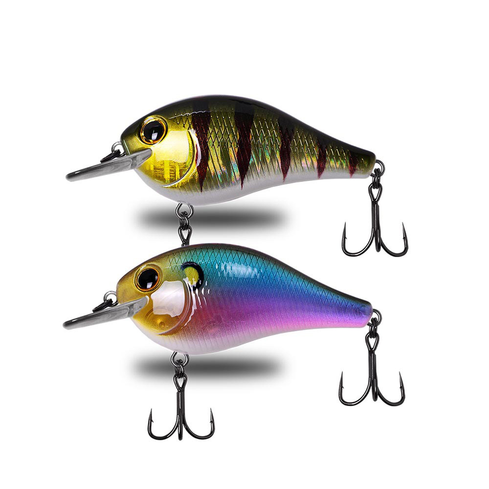 China Factory 65mm 10g/80mm 12g Siking Vibrating Fish Lure Vibe Noisy Hard Plastic Artificial Baits With Okin Hooks