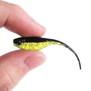 Lifelike Fishing Baits Soft Lure 0.7g 5cm Soft Fishing Baits Artificial Silicone Attractive Crankbaits