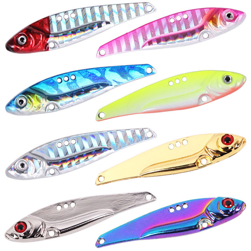 3g 5g 7g 10g 12g 14g 18g Metal Vib Lures Hard Bait Freshwater Seawater Fishing Artificial Lures