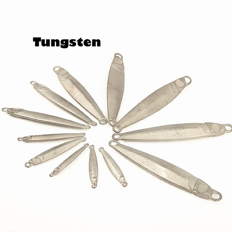 Unpainted Blanks Alloy Body Tungsten saltwater lures fishing metal jig head with spinner blade fast slow fall pitch jigs fish