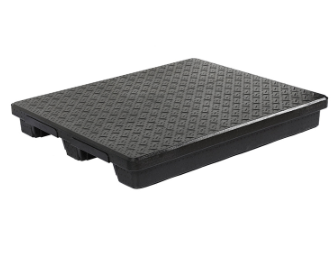 Laptop Pallets Chipper HDPE Plastic  Dynamic Weight Material Raw transport logistics EPP Pallet for cold storage