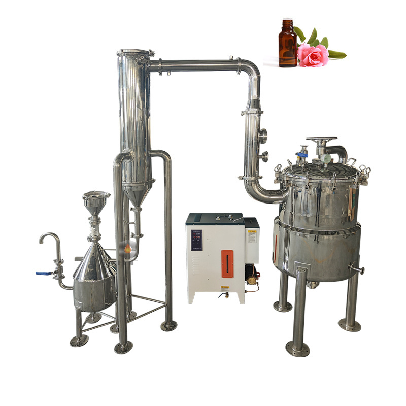 jasmine essential oil distillation industrial steam ultrasonic solvent extraction machine