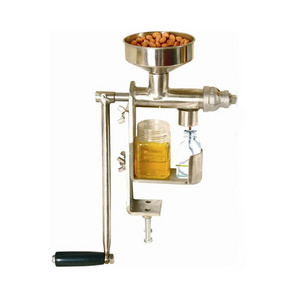 Small manual sesame flaxseed rapeseed oil press machine best selling hand crank operated manual oil presser