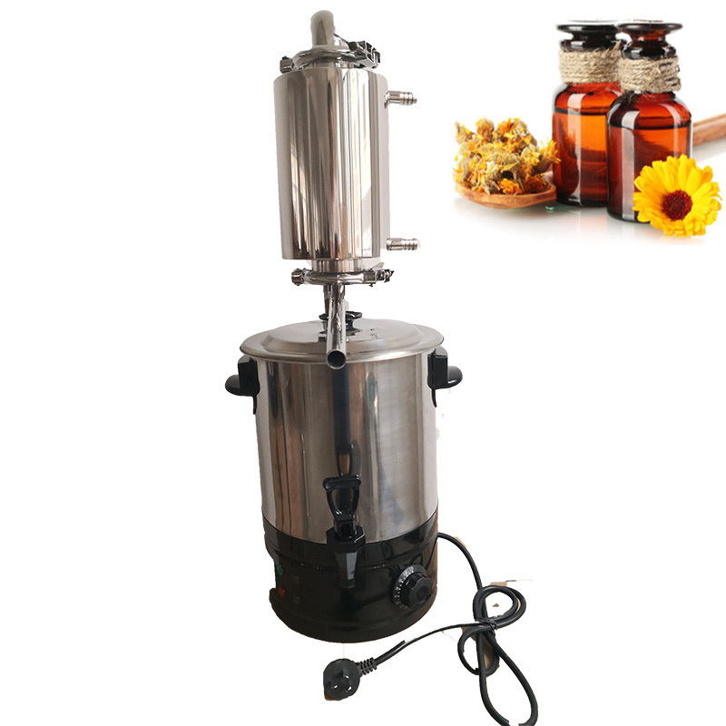 10L Peppermint essential oil extract machine/flowers and plant essential oil extractor