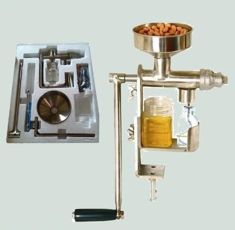 Small manual sesame flaxseed rapeseed oil press machine best selling hand crank operated manual oil presser