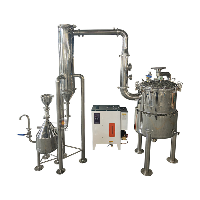 jasmine essential oil distillation industrial steam ultrasonic solvent extraction machine