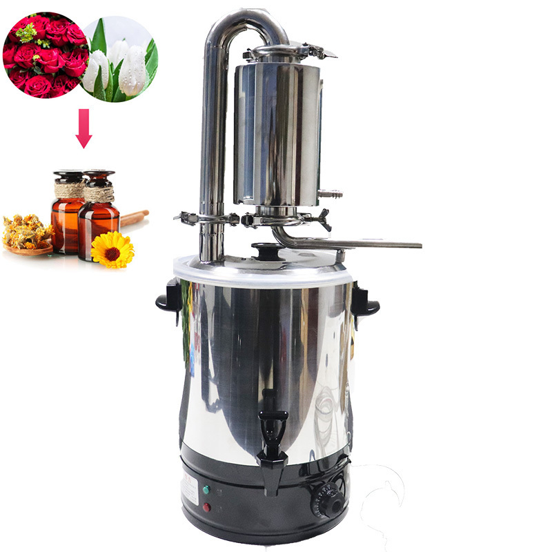 10L Peppermint essential oil extract machine/flowers and plant essential oil extractor