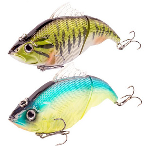 Gilde Bait Swimbait 11.5CM 37.5G 2 Sections Jointed Body Rattles Shad Lipless Swimbait Bass Pike Fishing Lures Hard Plastic