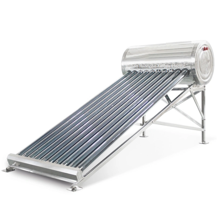 Factory Supply New Products Heating System 100-300 Liter Unpressurized Solar Hot Water Heaters None pressure water heater