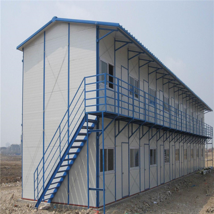 new technology container office steel structure frame welded flat pack container house as dormitory