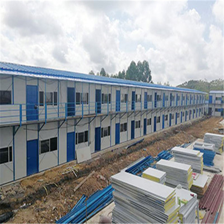 new technology container office steel structure frame welded flat pack container house as dormitory