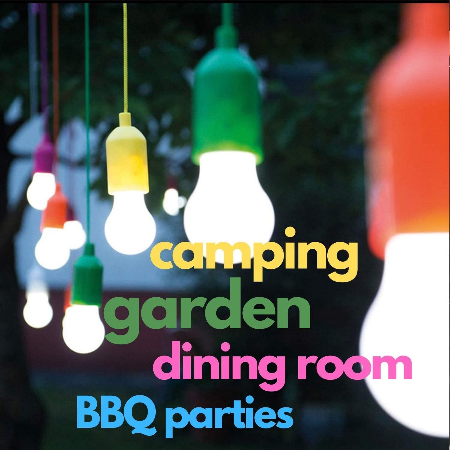 New Design IP65 Outdoor Waterproof Colourful String Lights Patio Lights Connectable Globe String Lights for Party Tents