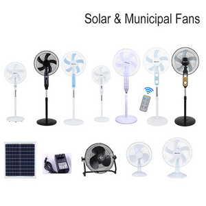 Solar Power Ac 12v Dc 12 16 18 Inch Rechargeable Solar Powered Pedestal Standing Stand Table Fan With Solar Panel Remote Control