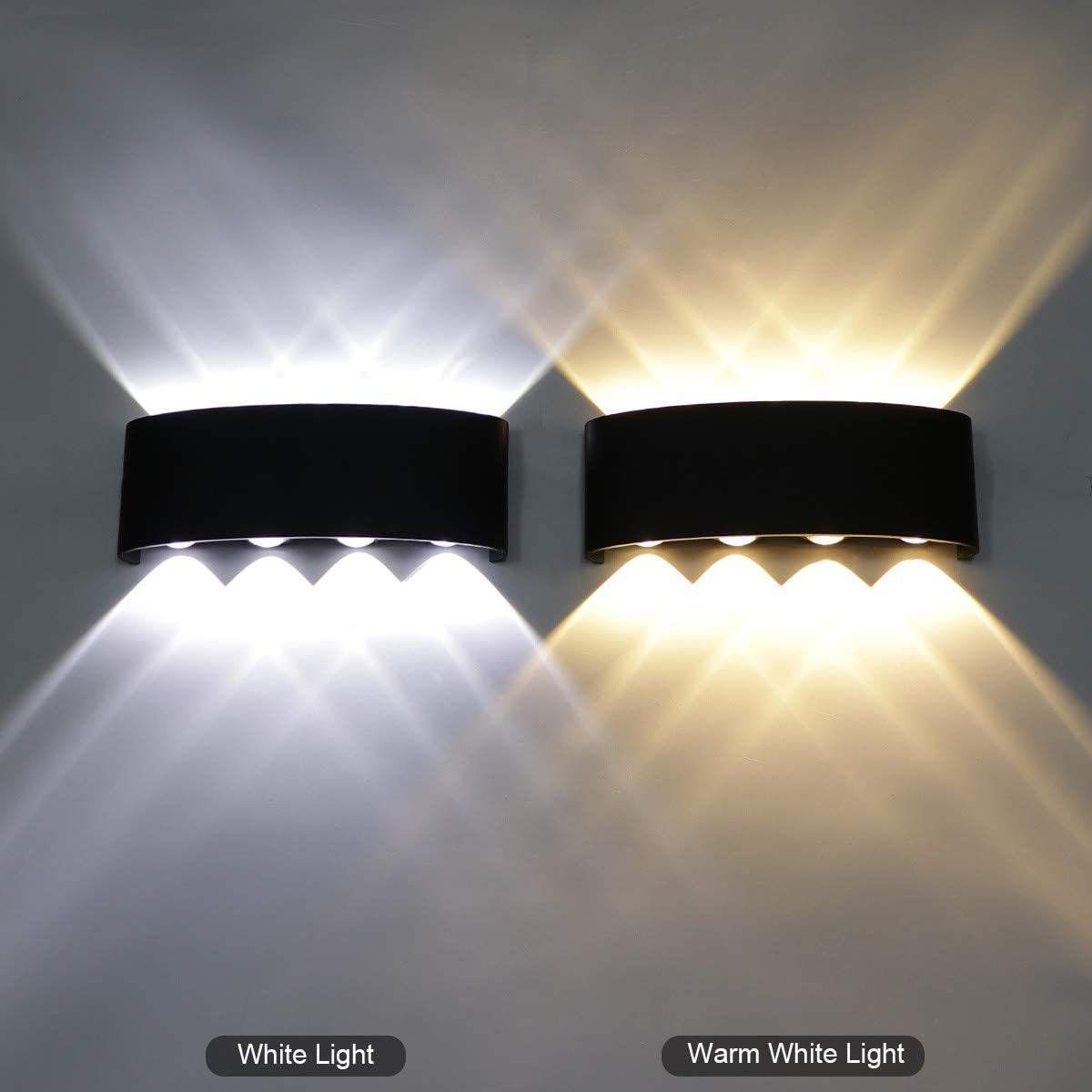 4W 6W 8W 12W Modern Decorative Wall Led Light Battery Operated Indoor Sconce Lamp Bedroom Lighting Wall Lamps