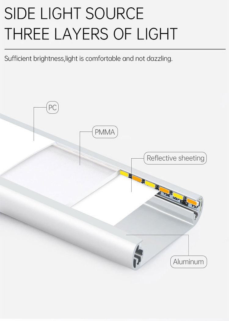 Hot Sale 20 30 40 60 80cm USB Rechargeable Magnetic Wall Motion Sensor Night Lamp kitchen Led Under Cabinet Lights