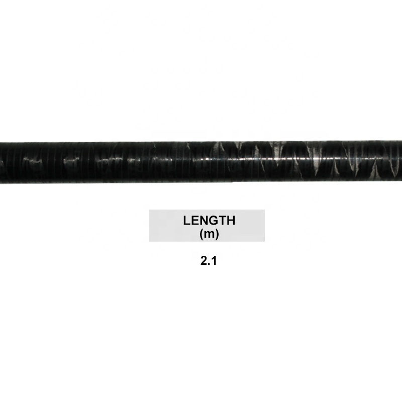 40t High Carbon 2 Section Blank 100% Carbon Fiber Fishing Rod Blank