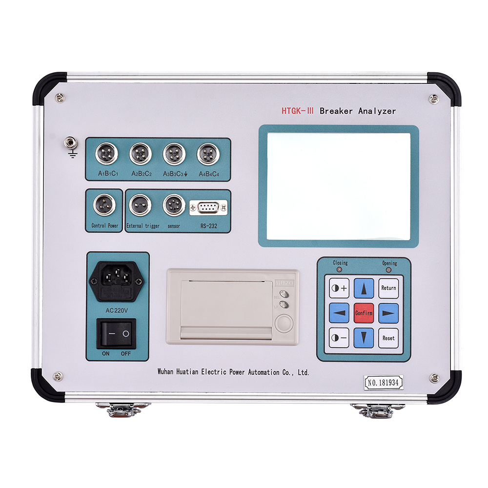 B UHV-403 Portable Switch Timing Characteristic Tester CB  Circuit Breaker Analyzer