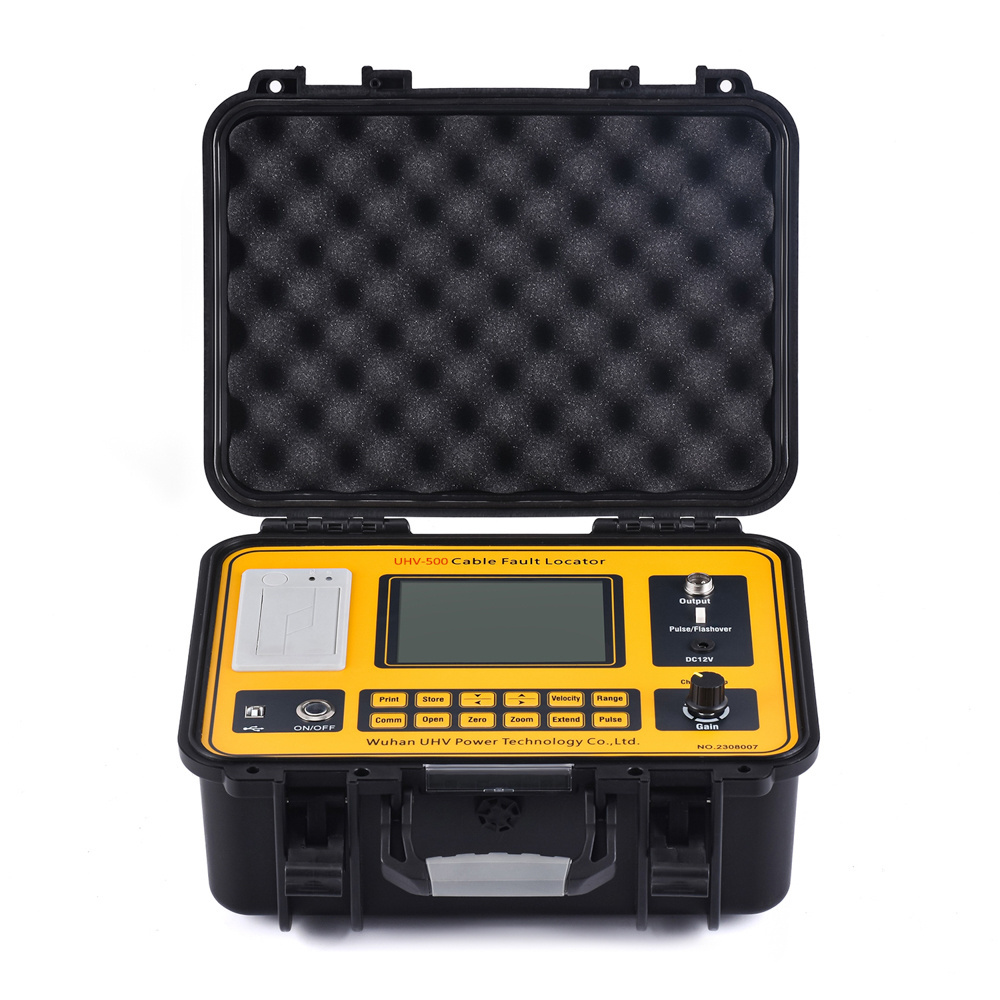 B UHV-500 Underground Power 0-35KV TDR  Cable Fault Finder Cable Fault Locator