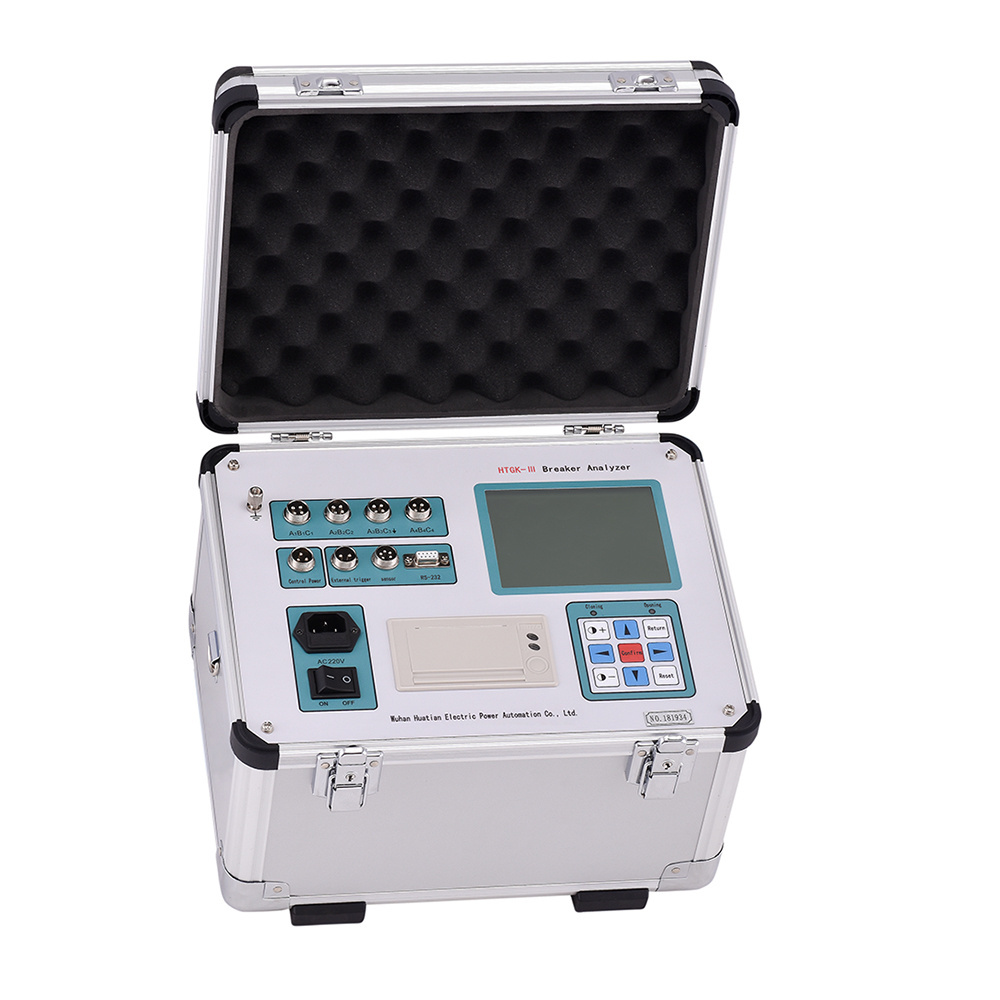 B UHV-403 Portable Switch Timing Characteristic Tester CB  Circuit Breaker Analyzer