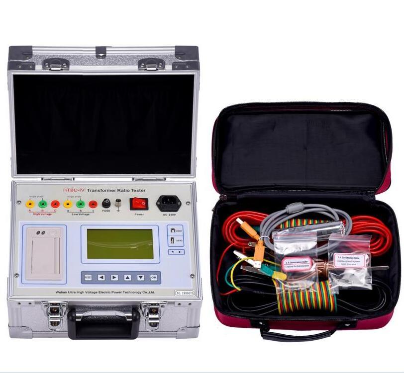 B UHV-331 Portable Power Transformer transformation Turn Ratio Tester / ttr meter automatic transformer Ratio Tester