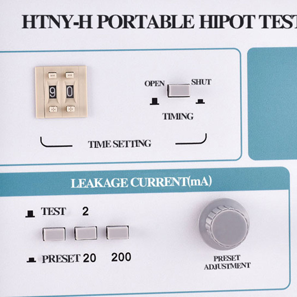 UHV-285 Withstanding Voltage Tester 5kV AC Hipot Tester High Voltage Electrical Safety Compliance Analyzer