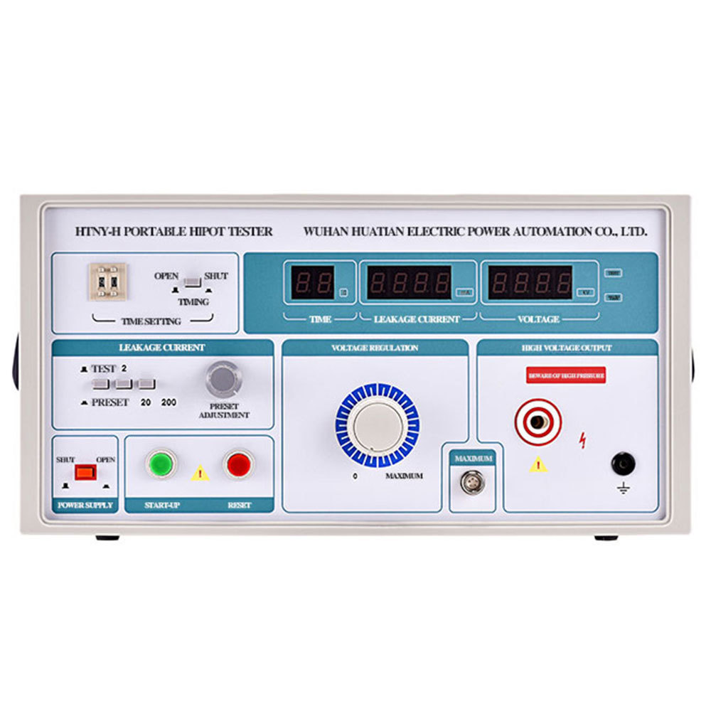 UHV-285 Withstanding Voltage Tester 5kV AC Hipot Tester High Voltage Electrical Safety Compliance Analyzer