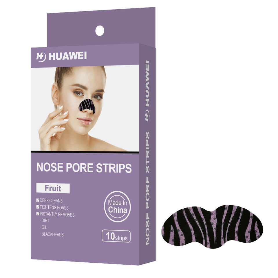 Korean style Deep cleansing nose pore strips with bamboo charcoal