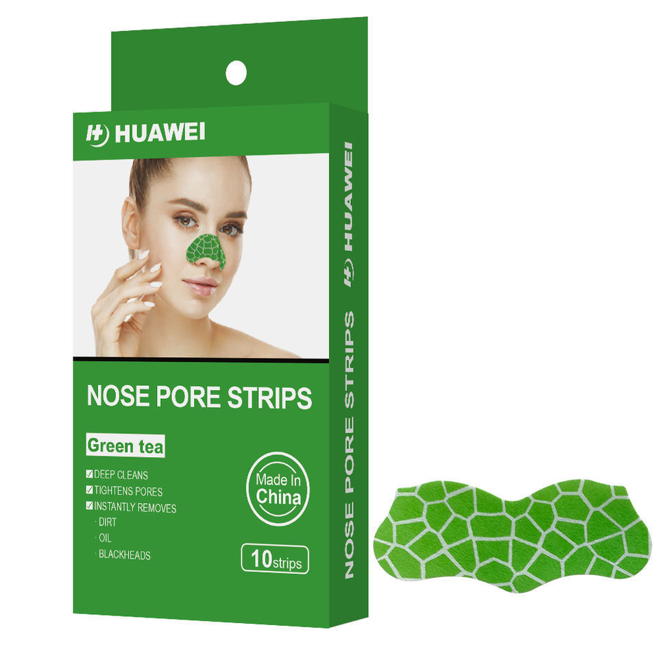 Korean style Deep cleansing nose pore strips with bamboo charcoal