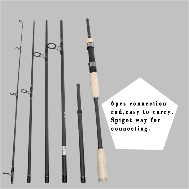 Customized Japan toray carbon lure rod for travel spin fishing rod