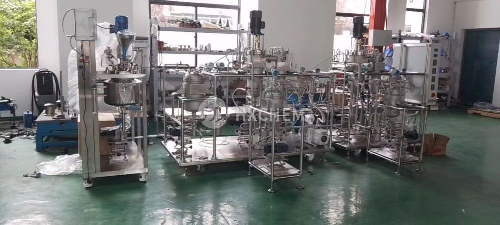 1m2 continuous batch stainless steel wiped film short path molecular distillation