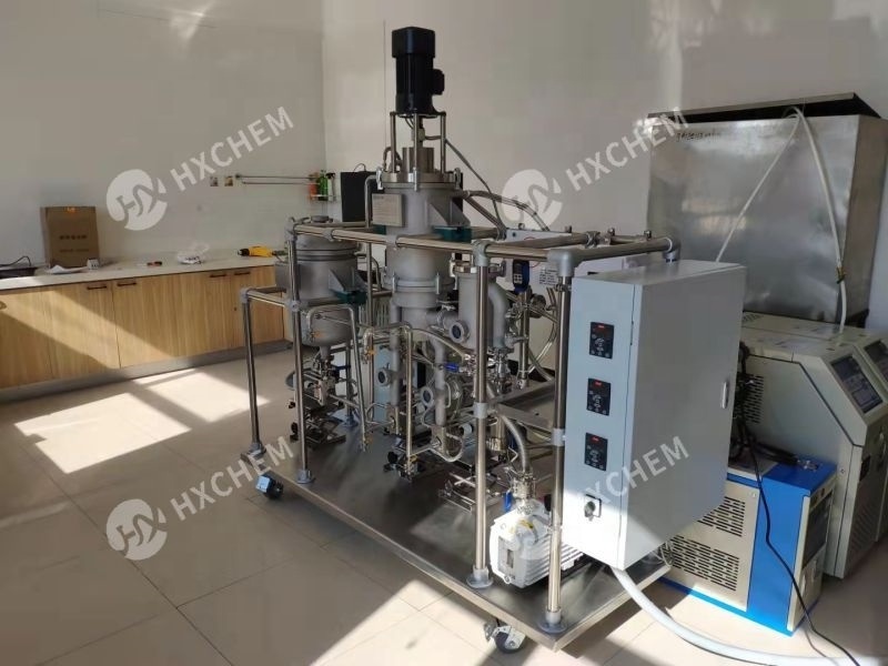 0.2m2 Lab scale stainless steel wiped film molecular distillation