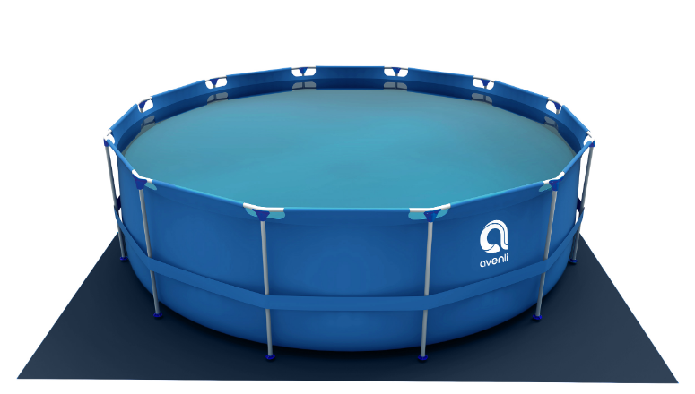 Jilong Avenli 17801 Sirocco Blue metal frame swimming pool portable frame  pools 450cm x 90cm