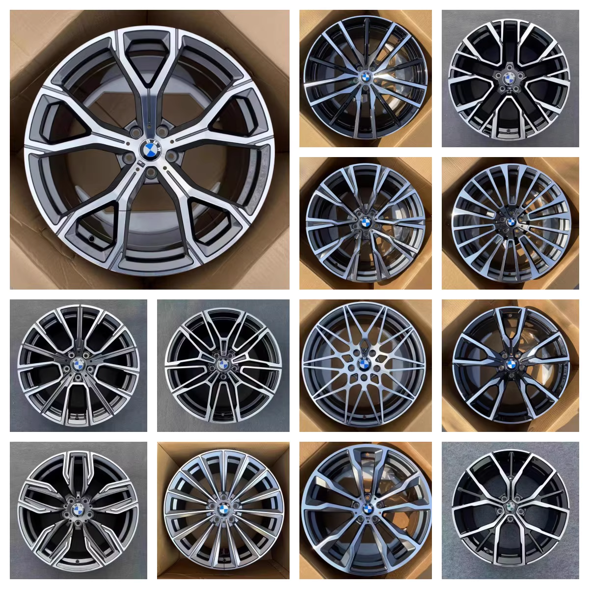 Xpei Customized 2 piece 3 piece rims 22 inch forged alloy wheels 5x112 5x120 blank wheels for bmw f30 e46 f10 tesla 350z