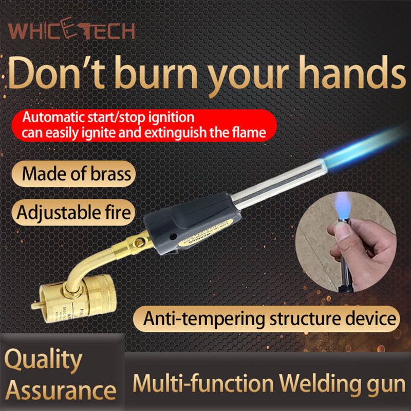 automatic ignition metal handle adjustable flame size  copper valve Welding torch JH-1SA    copper joint Welding torch weldin