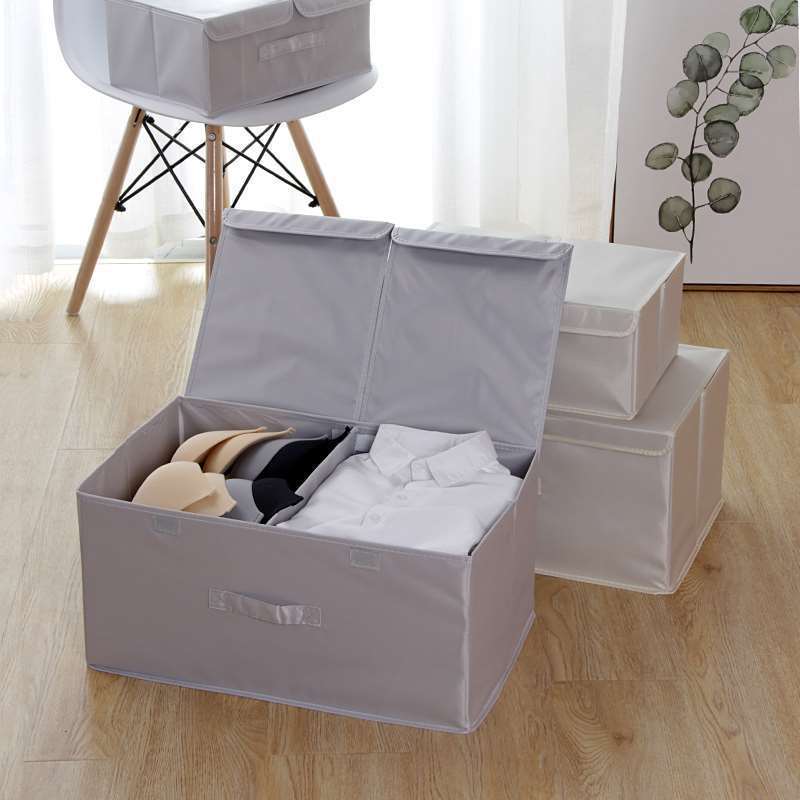 Foldable Fabric Storage Drawer Dividers Boxes Sock Bra and Underwear Storage Organizer