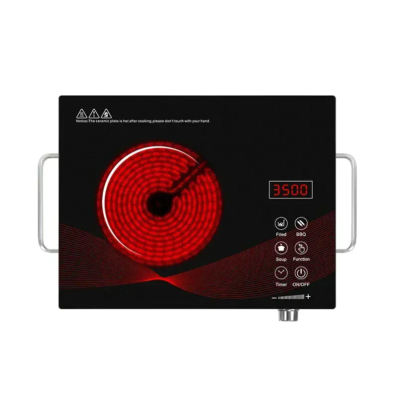 Factory Price Portable 1 Burner Waterproof Infrared Cooker No Radiation Electric Ceramic Stove