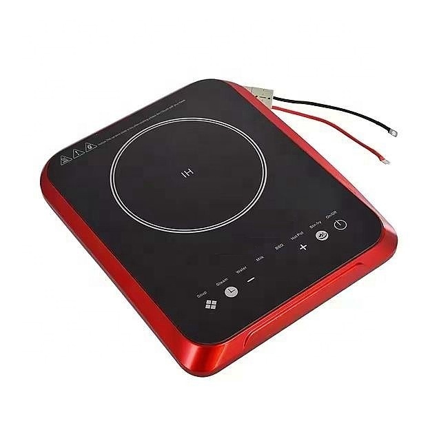 Touch button solar 24 volt 48v electric heaters induction cooker high efficiency 12v cooking stove for car outdoor home  camping