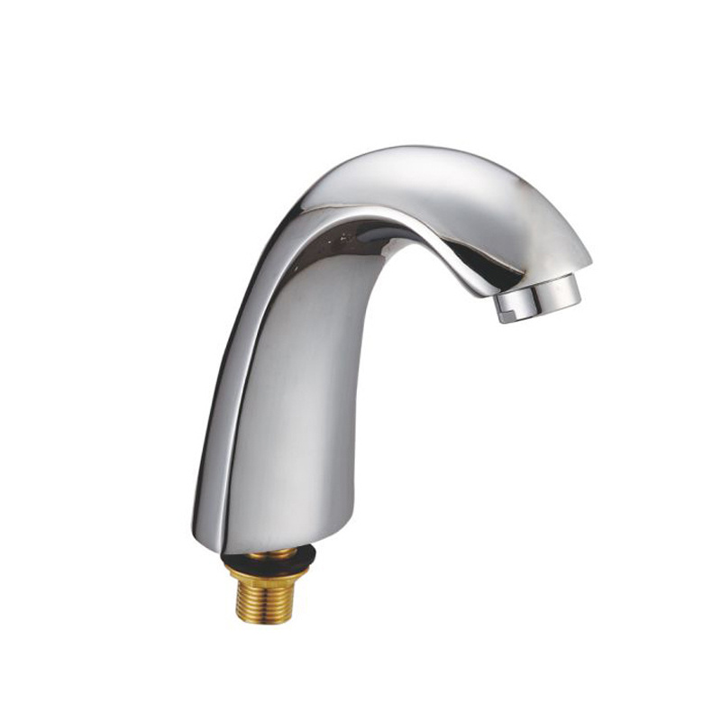 Modern Bathroom Deck Mount Stainless Steel Bath Tub Faucet Spout