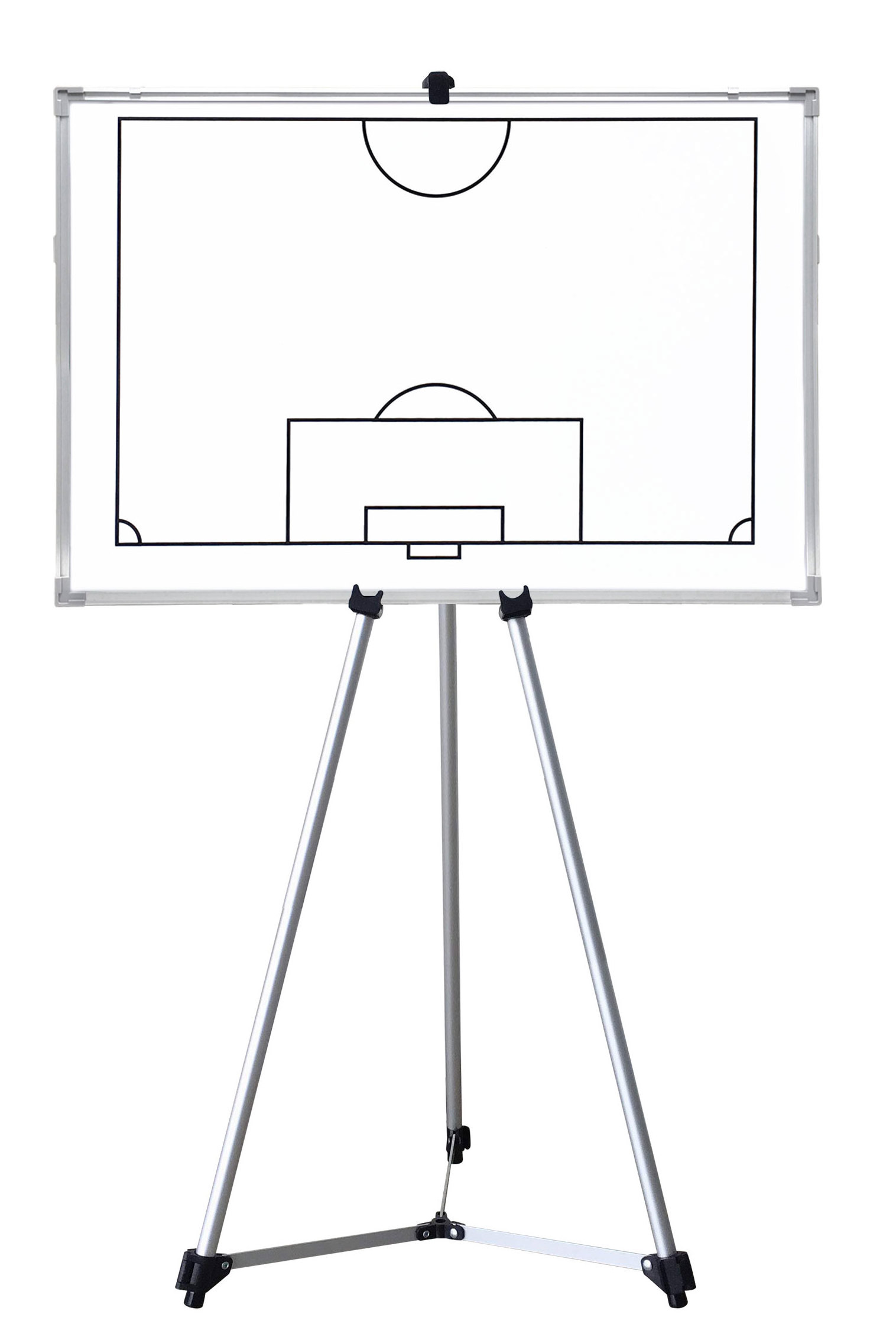 Magnetic football tactics dry erase board with tripod stand