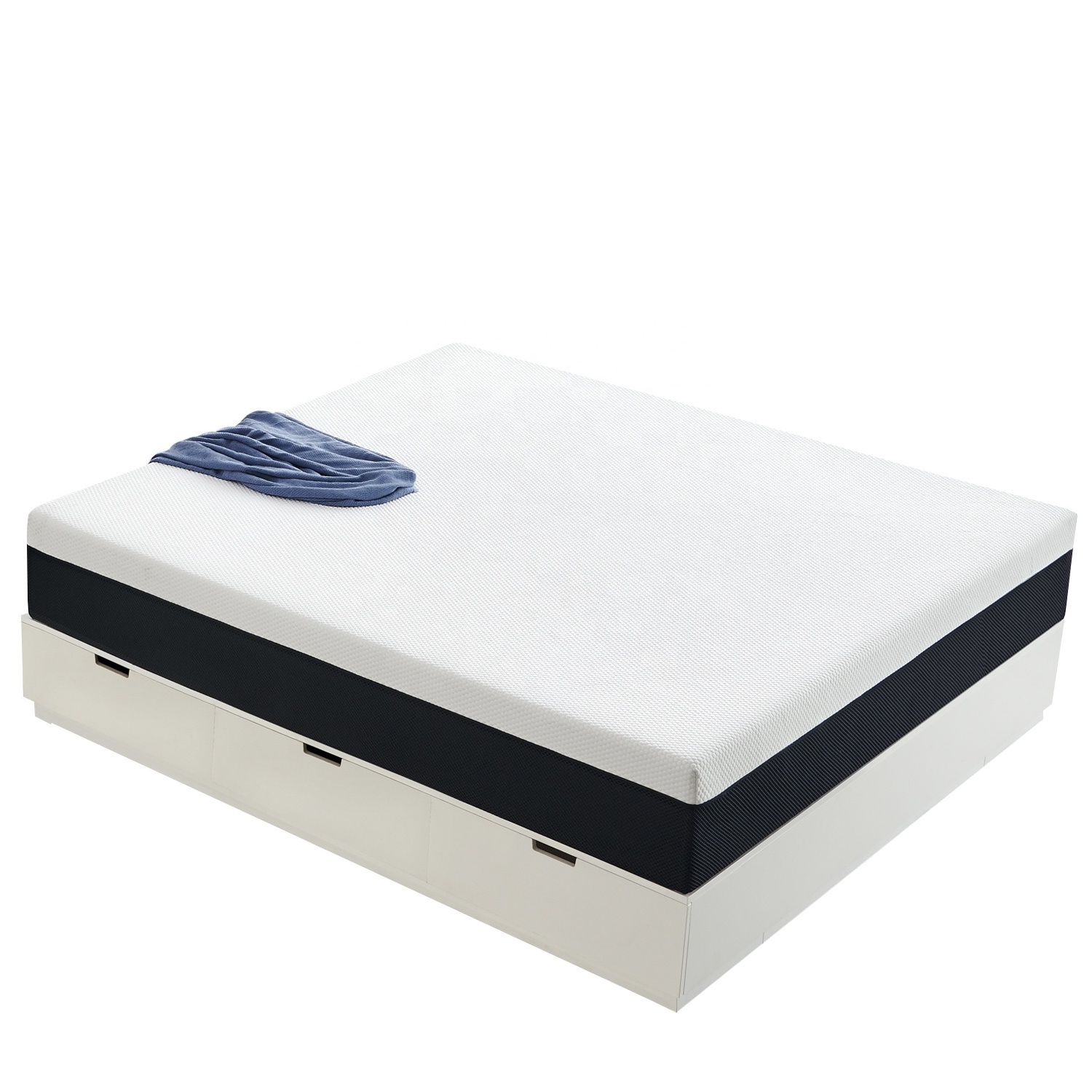 King Size Mattresses 12 Inch Mattress In Box High Quality Knitted Fabric Gel Memory Foam Mattress