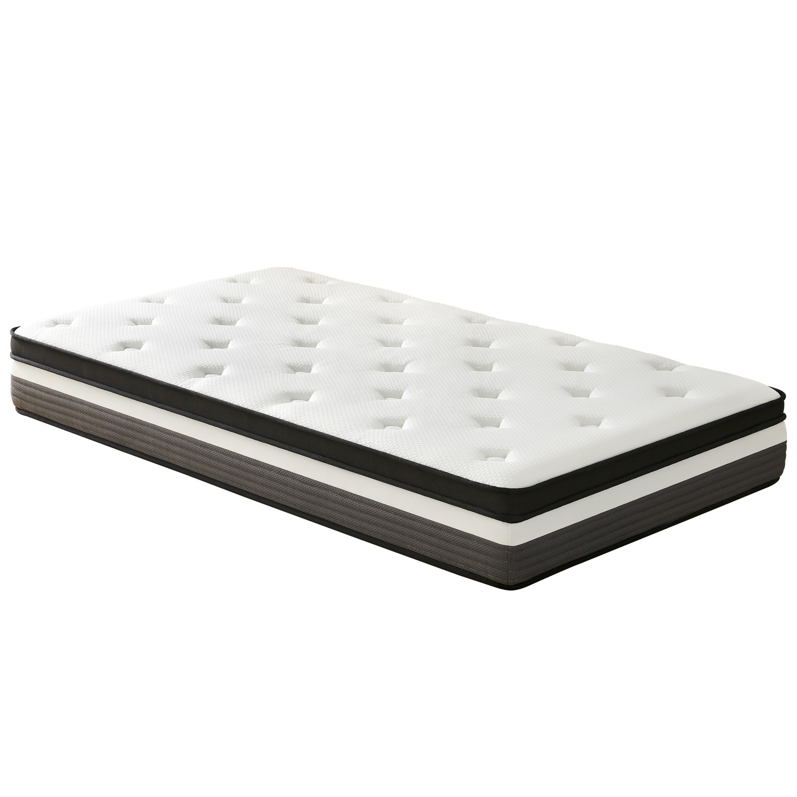 Good sleep factory 7 zone pocket spring mattress luxury Italian mattress