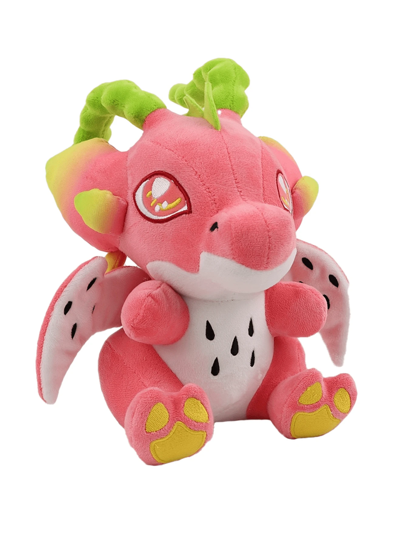 25cm/9.84in Cute Dragon Fruit Dragon Plush Toys Stuffed Dragon Animal Dolls Pitaya Toys Kawaii Plushies Gifts For Children