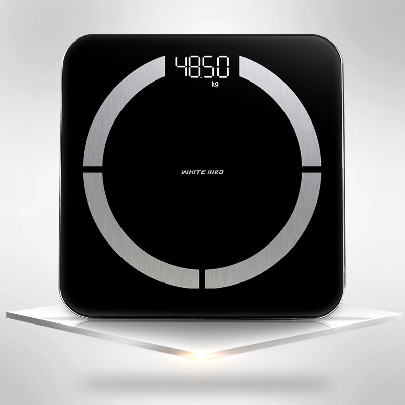 Intelligent LED display electronic body fat weight scale WIFI  bathroom scale