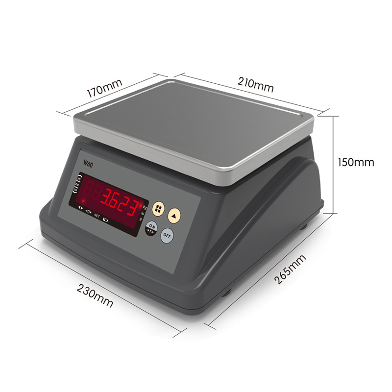 Electronic Digital Waterproof IP68 Weight Scale Stainless Steel Digital Weighing Table Bench Scale